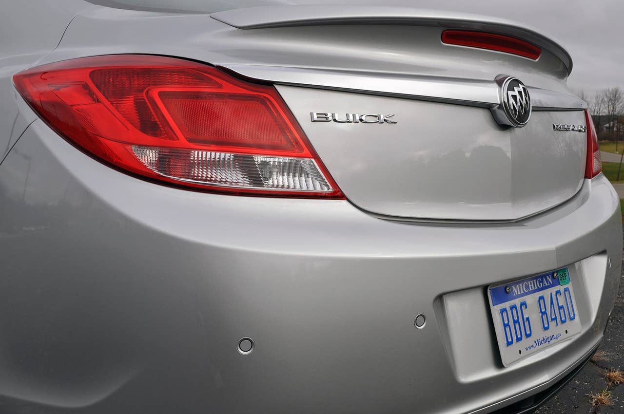 2012 Buick Regal GS rear detail