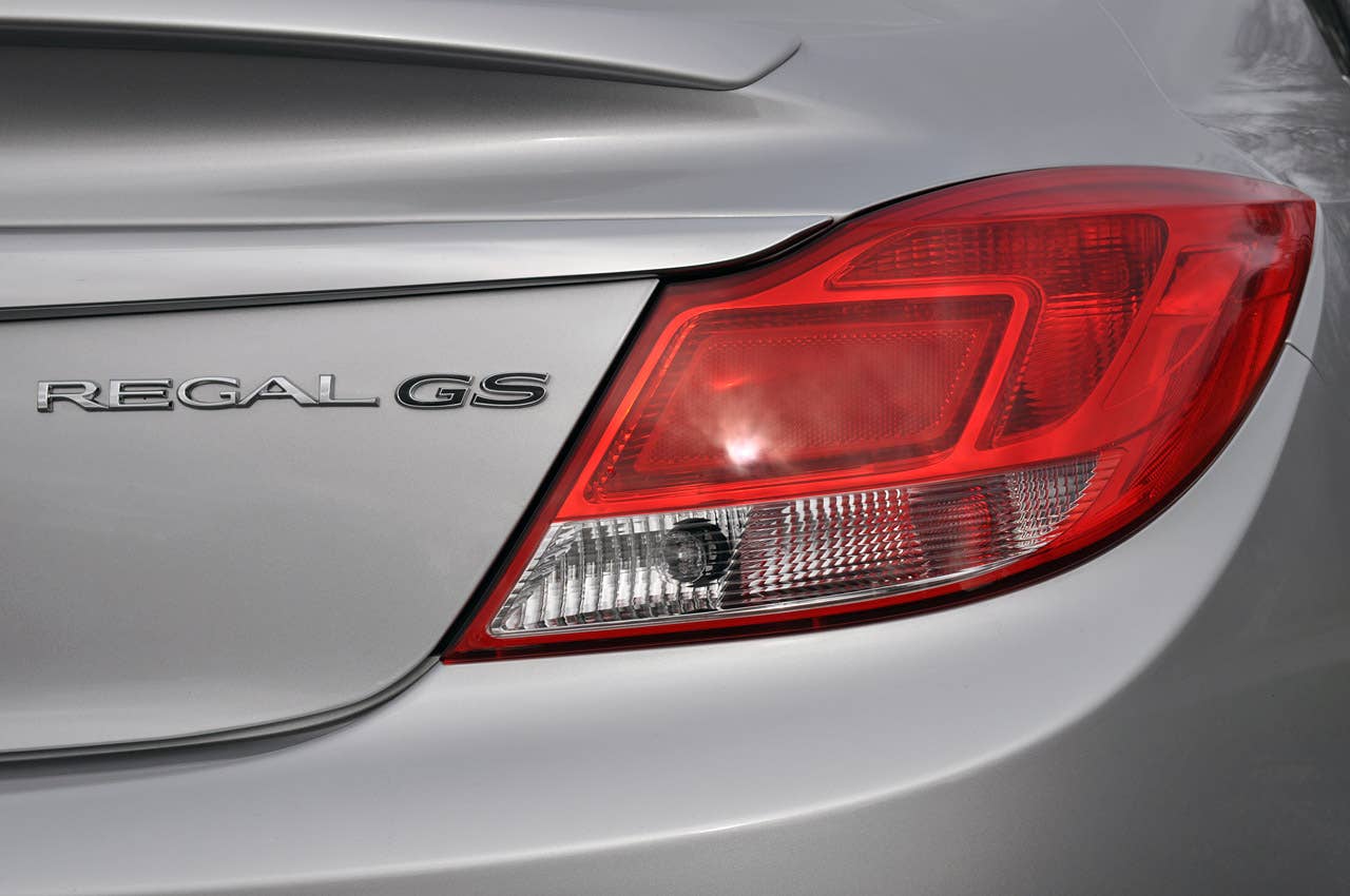 2012 Buick Regal GS taillight