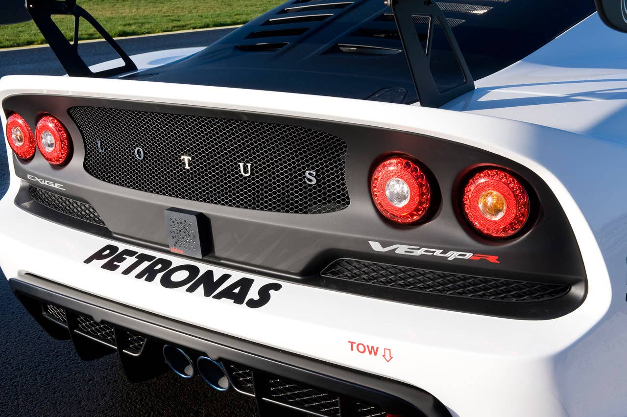 Lotus Exige V6 Cup R rear detail