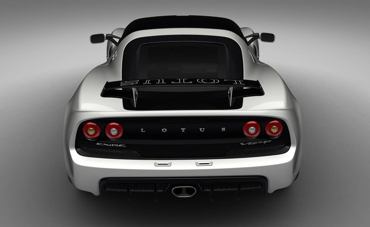 Lotus Exige V6 Cup rear
