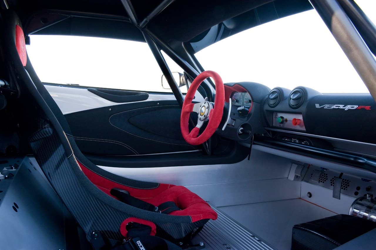 Lotus Exige V6 Cup R interior