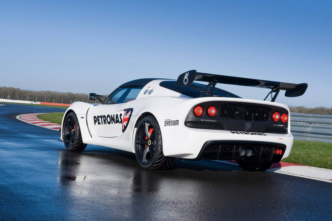 Lotus Exige V6 Cup R rear 3/4