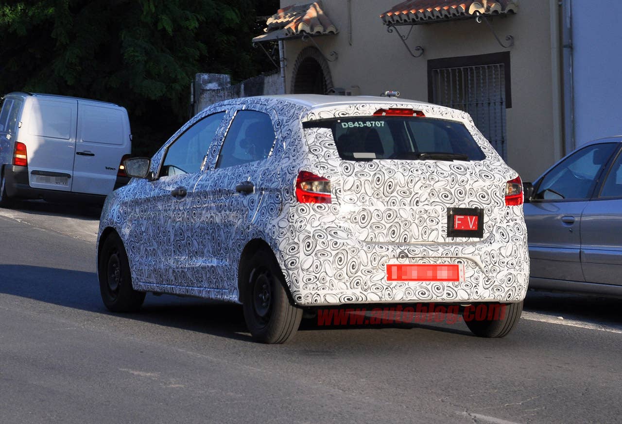 Small Mystery Ford Spy Shots