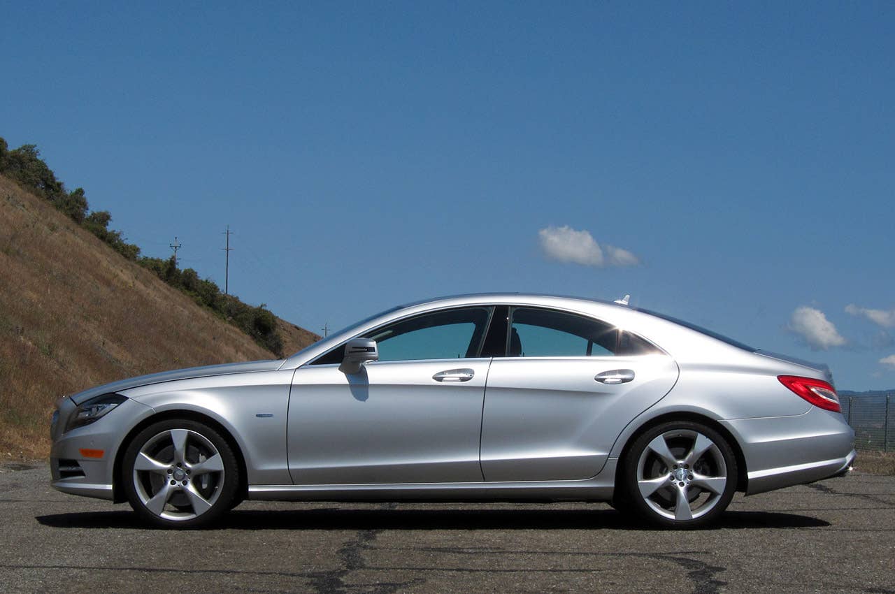 2012 Mercedes-Benz CLS550 side view