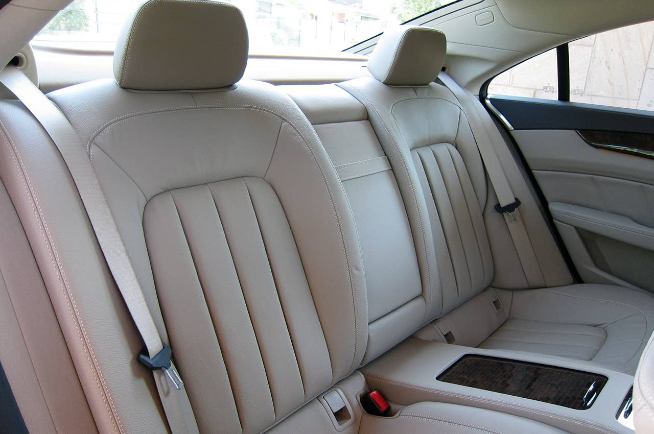 2012 Mercedes-Benz CLS550 rear seats
