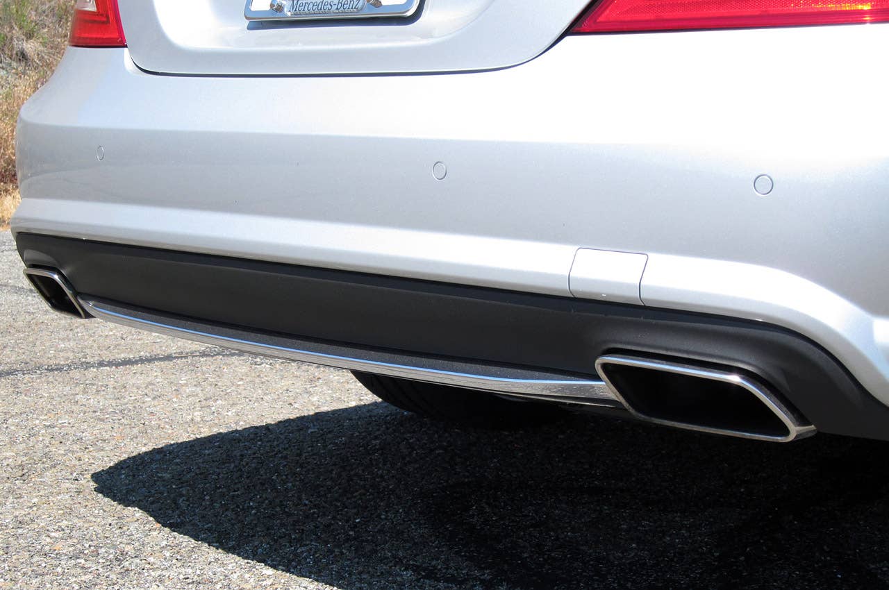 2012 Mercedes-Benz CLS550 rear fascia