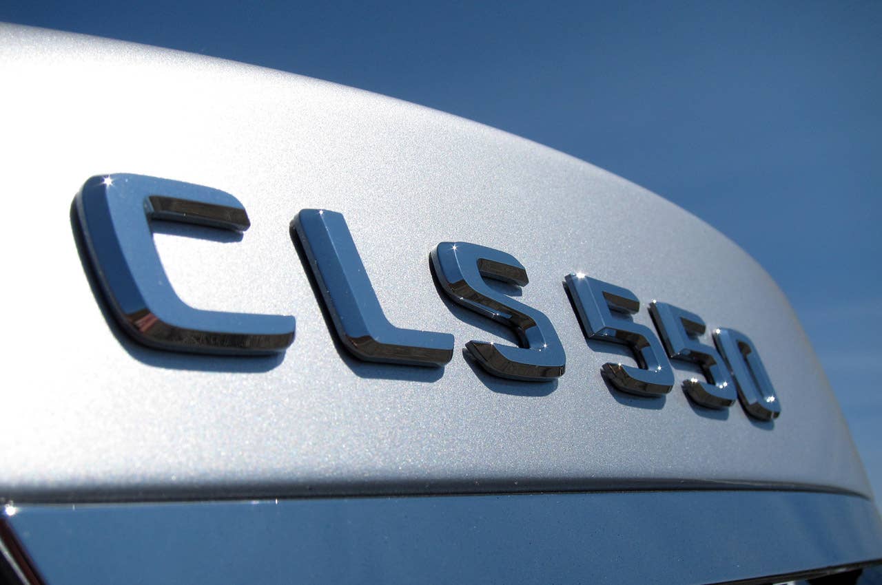 2012 Mercedes-Benz CLS550 badge