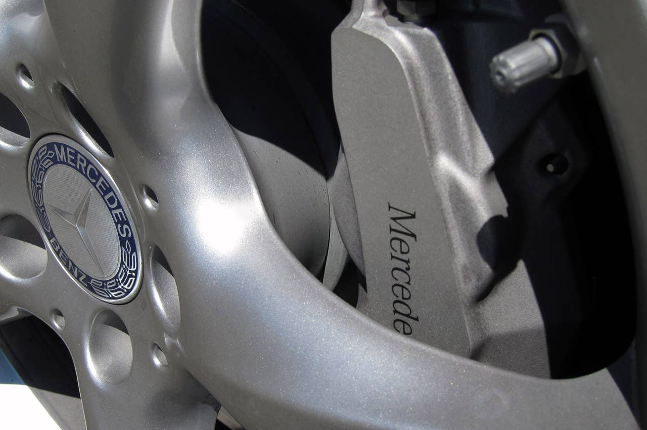 2012 Mercedes-Benz CLS550 brake caliper