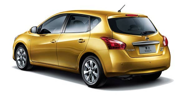 Tiida 2012 Rear 2012 Nissan Versa gets early reveal as Tiida in Shanghai - Autoblog