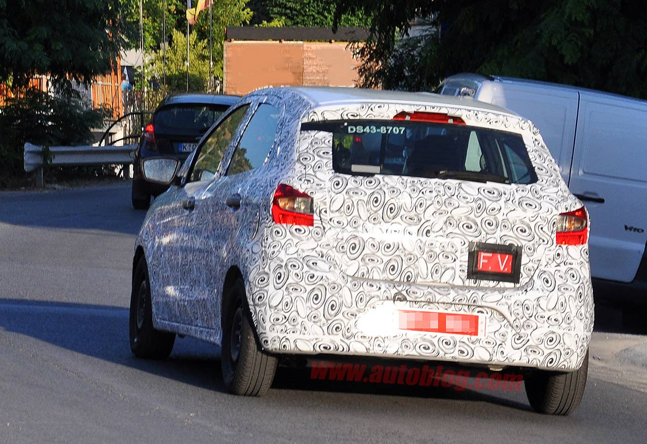 Small Mystery Ford Spy Shots