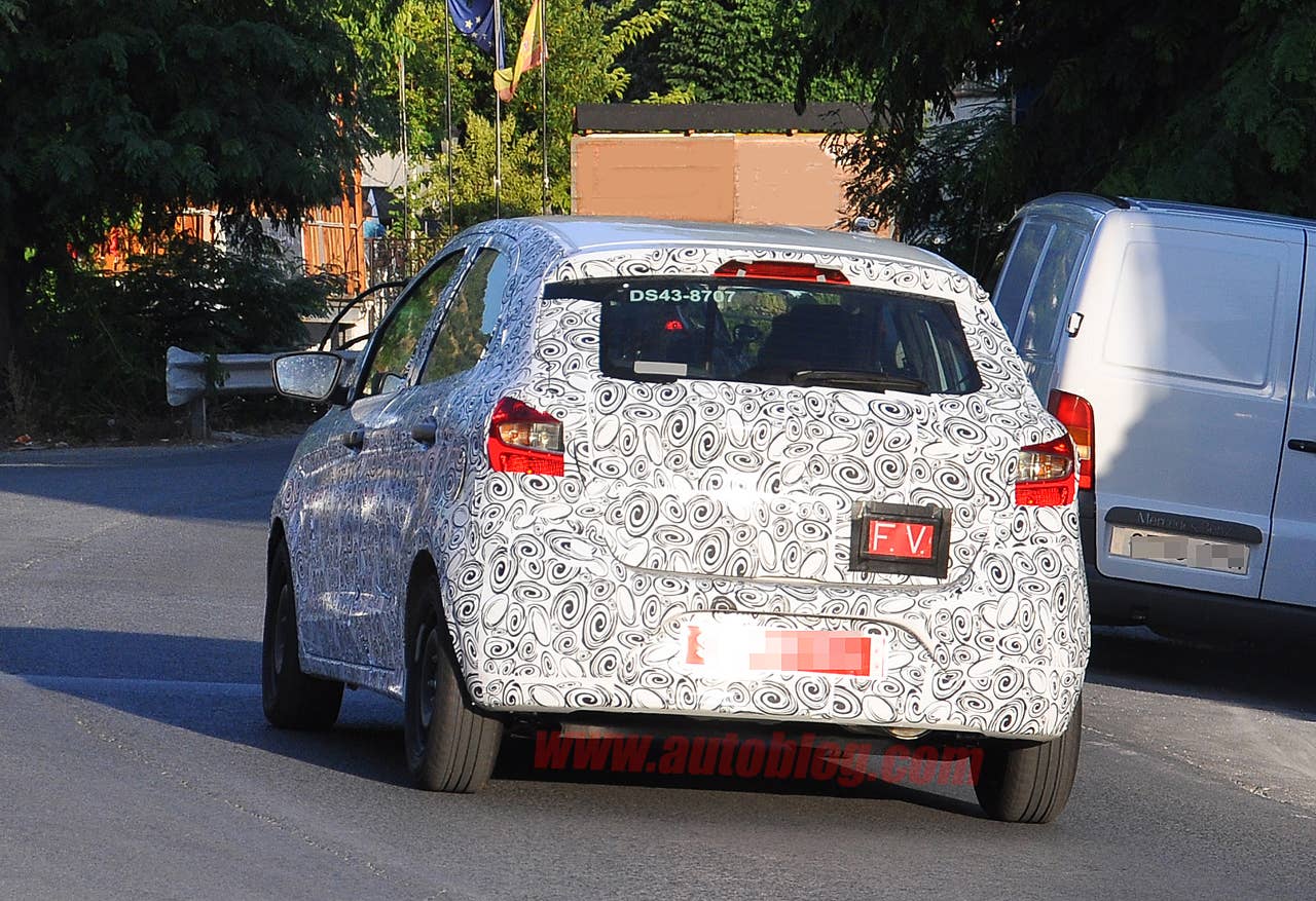 Small Mystery Ford Spy Shots