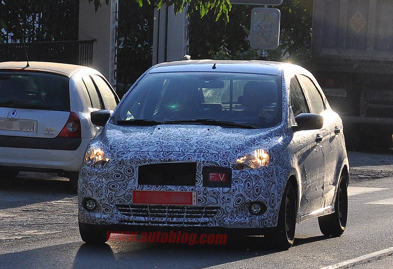 Small Mystery Ford Spy Shots