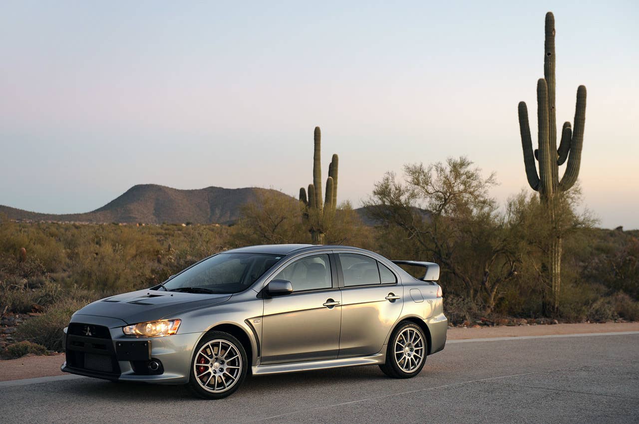 2013 Mitsubishi Lancer Evolution GSR Copyright 2013 Drew Phillips / AOL