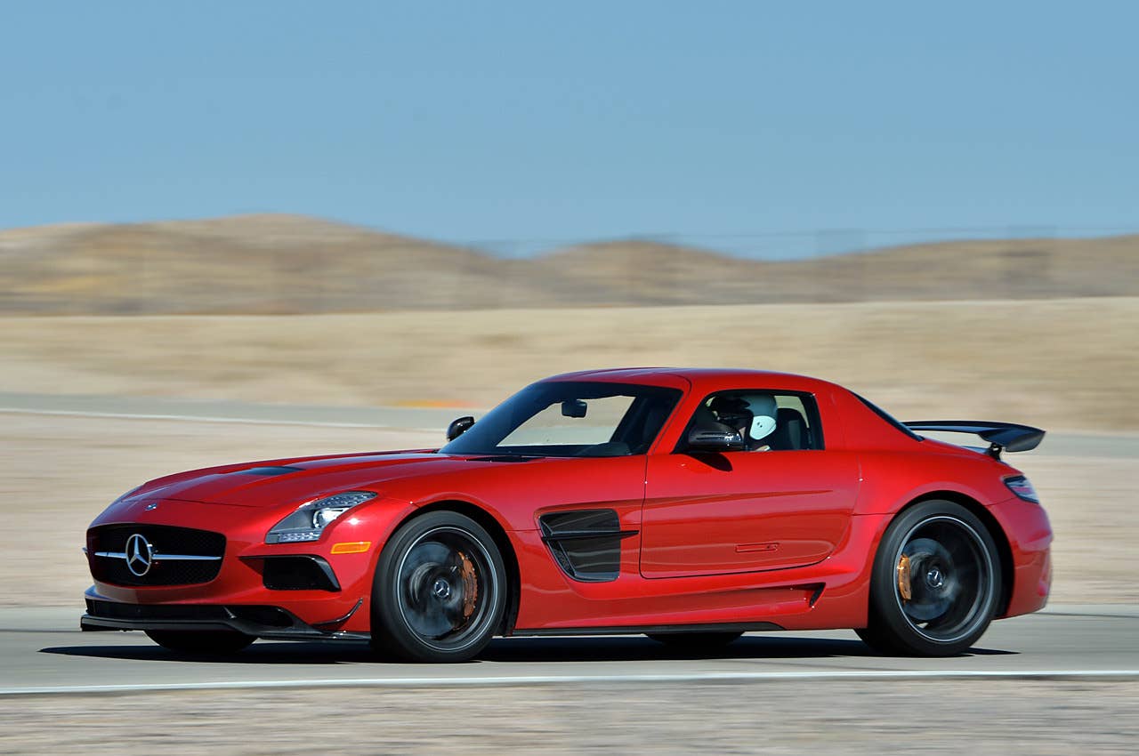 2014 Mercedes-Benz SLS AMG Black Series Copyright 2013 Drew Phillips / AOL