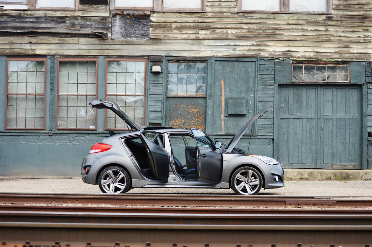 2013 Hyundai Veloster Turbo Copyright 2013 Seyth Miersma / AOL