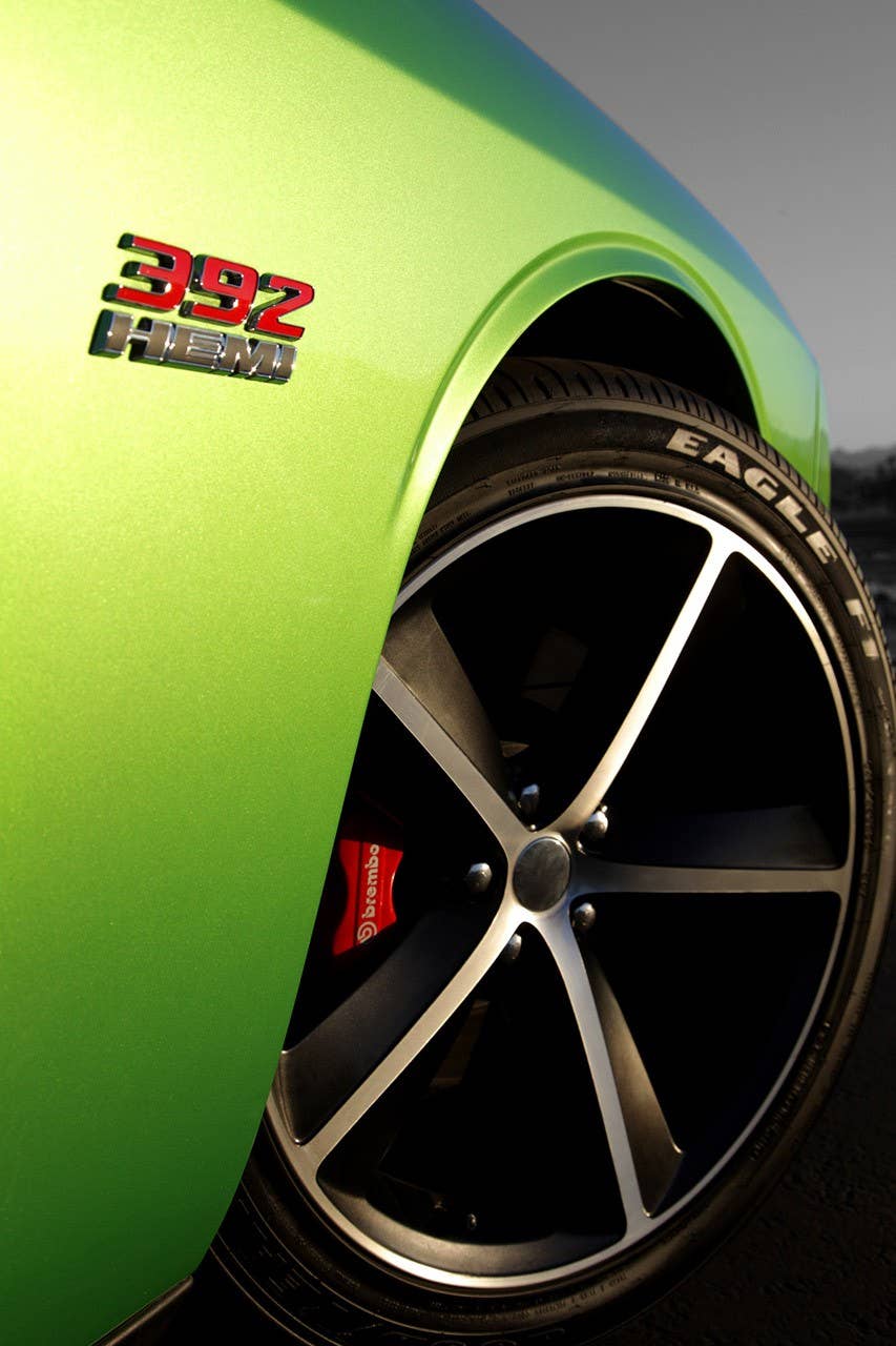 2011 Dodge Challenger SRT8 392 Green with Envy