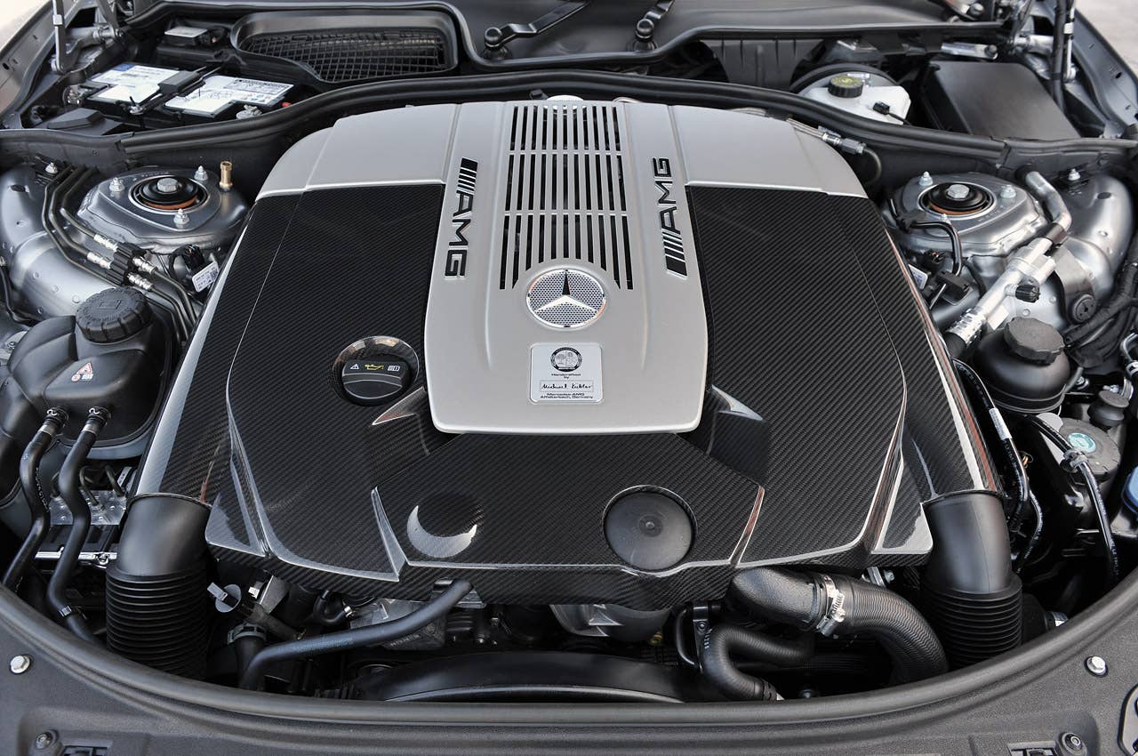 2013 Mercedes-Benz S65 AMG engine