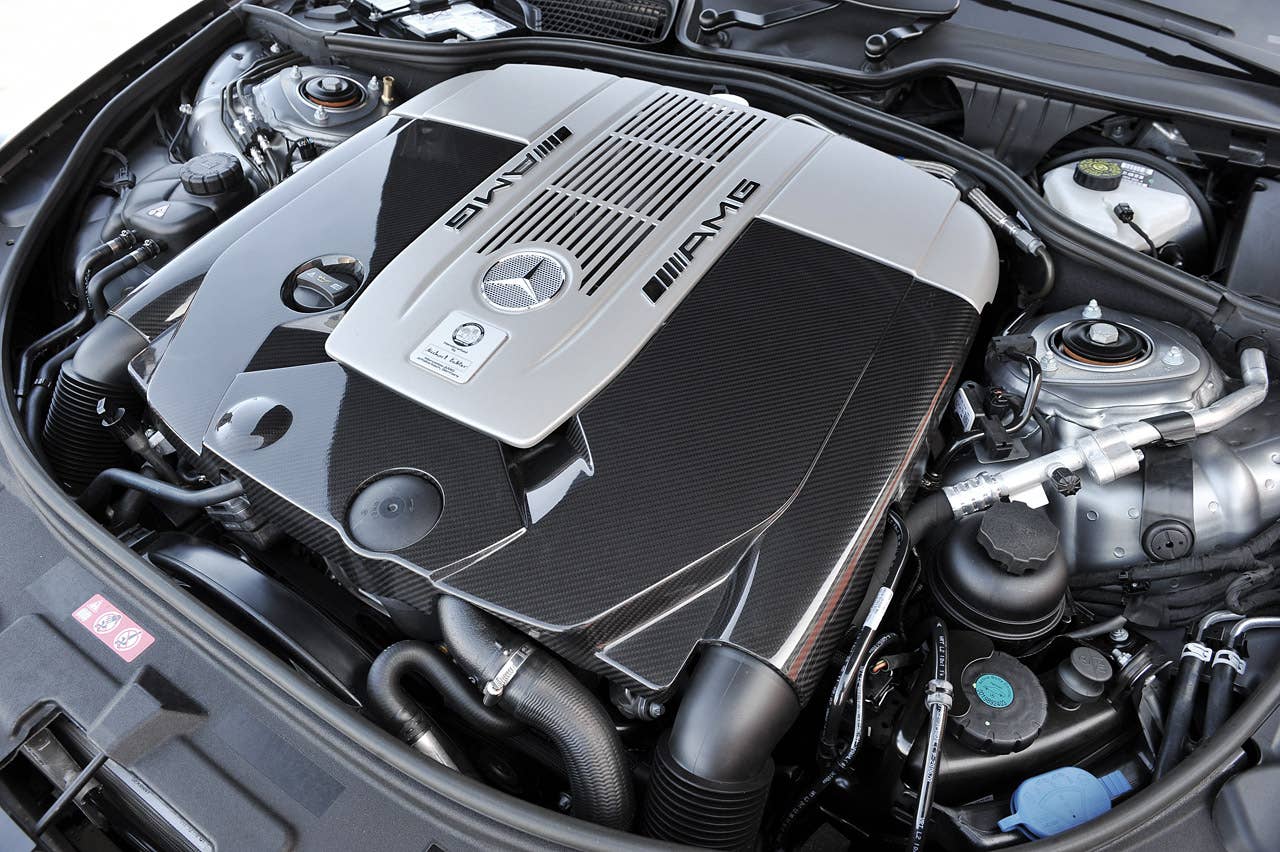 2013 Mercedes-Benz S65 AMG engine