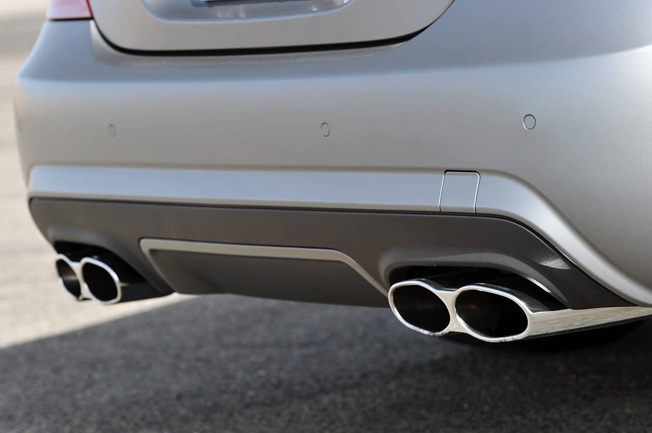2013 Mercedes-Benz S65 AMG rear fascia