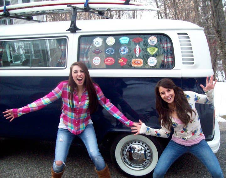 Hollister 1978 Volkswagen Microbus Giveaway winner Lizzy Marola