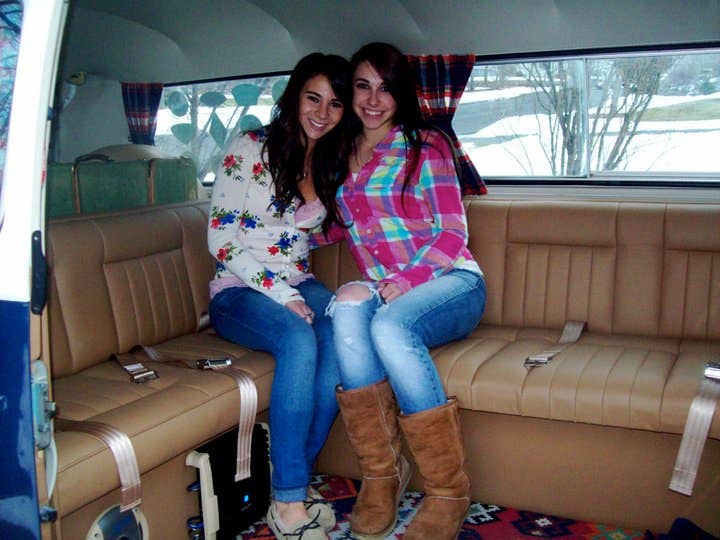 Hollister 1978 Volkswagen Microbus Giveaway winner Lizzy Marola