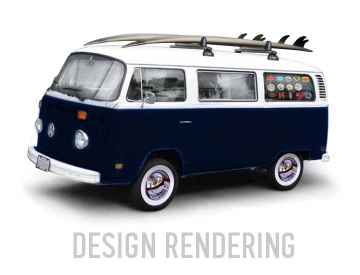 Hollister 1978 Volkswagen Microbus Giveaway rendering
