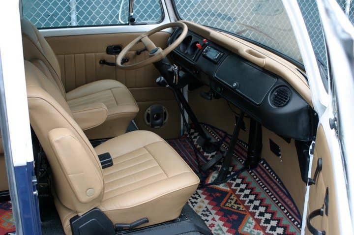 Hollister 1978 Volkswagen Microbus Giveaway interior