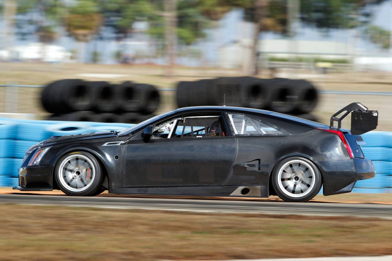 Cadillac CTS-V Coupe SCCA Race Car side