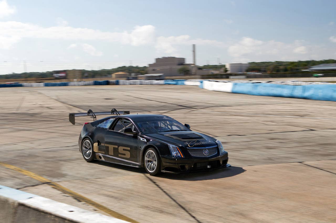 Cadillac CTS-V Coupe SCCA Race Car side