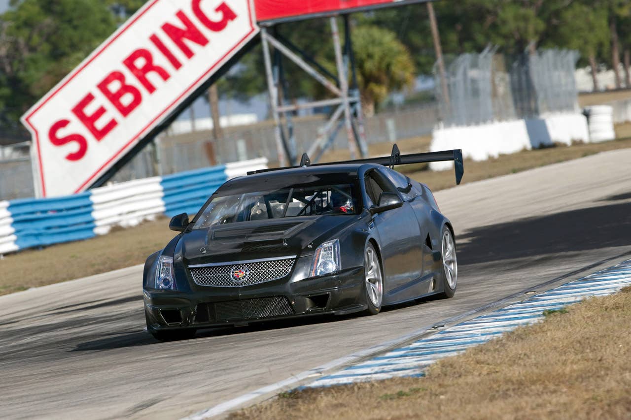 Cadillac CTS-V Coupe SCCA Race Car at Sebring