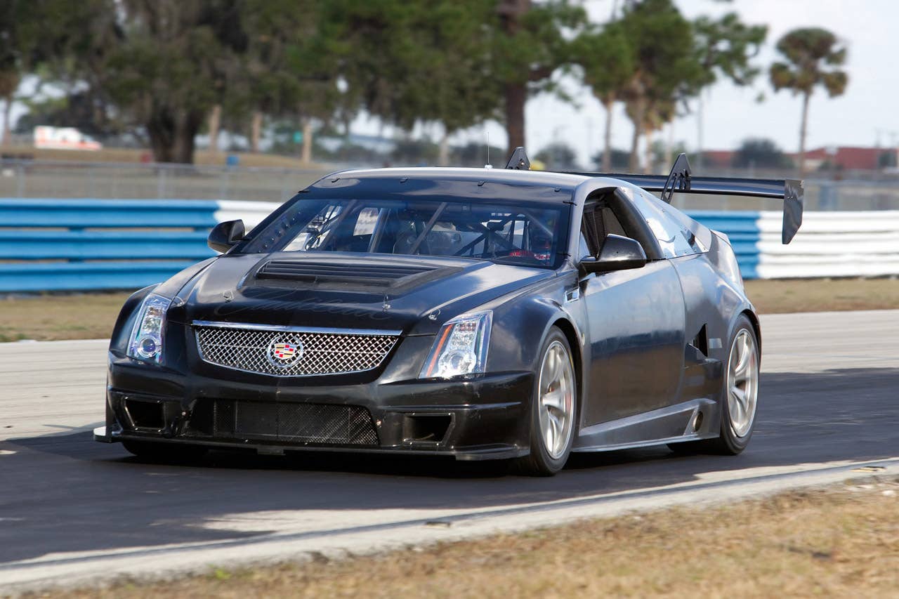 Cadillac CTS-V Coupe SCCA Race Car front