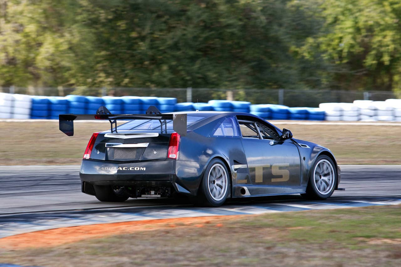 Cadillac CTS-V Coupe SCCA Race Car rear 3/4