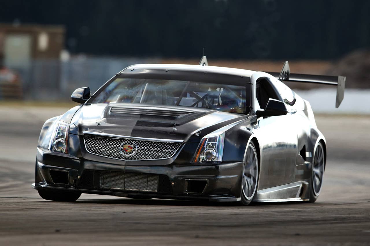 Cadillac CTS-V Coupe SCCA Race Car front 3/4