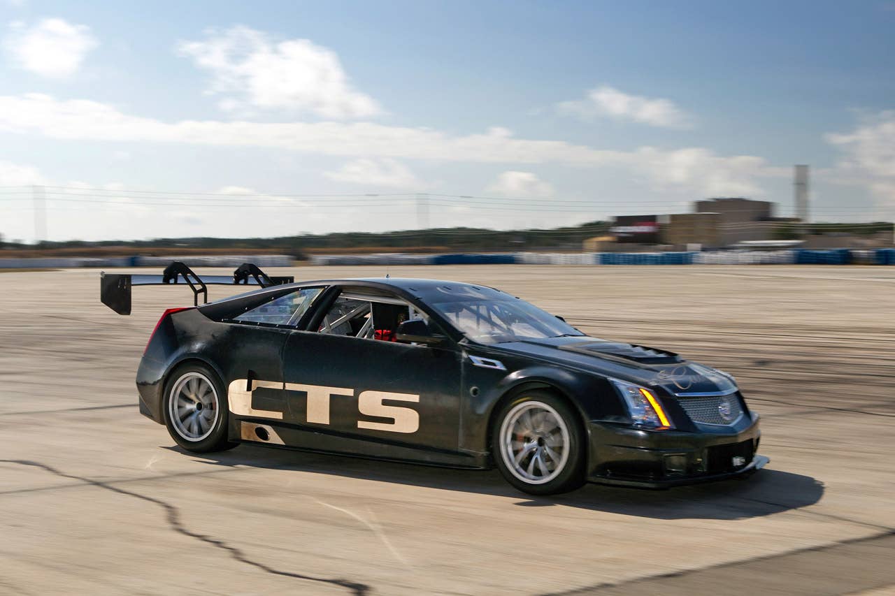 Cadillac CTS-V Coupe SCCA Race Car side