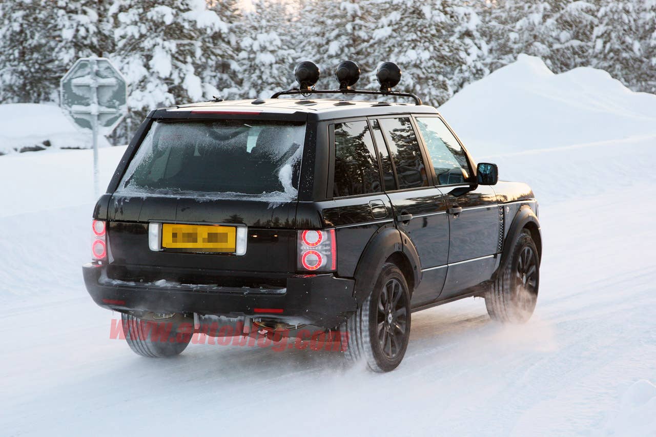 Spy Shots: Land Rover Range Rover