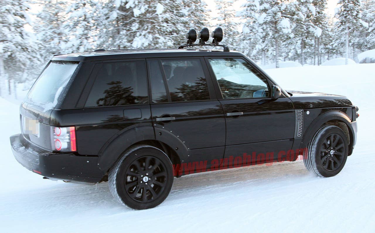 Spy Shots: Land Rover Range Rover