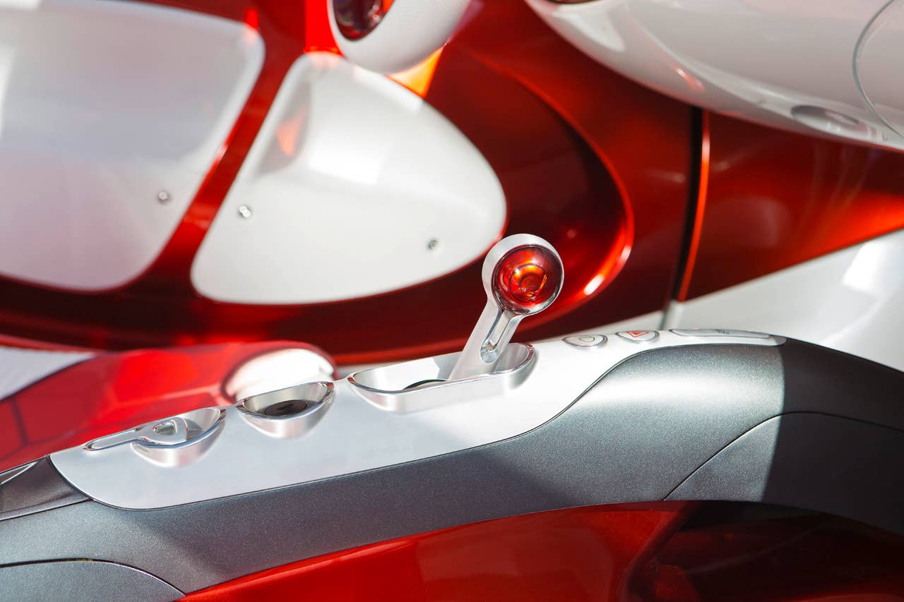 2012 Smart ForStars Concept shift lever detail