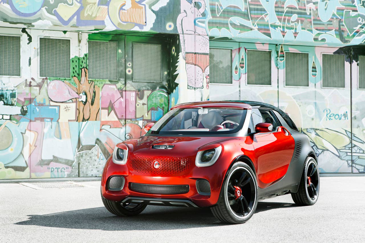 2012 Smart ForStars Concept front 3/4
