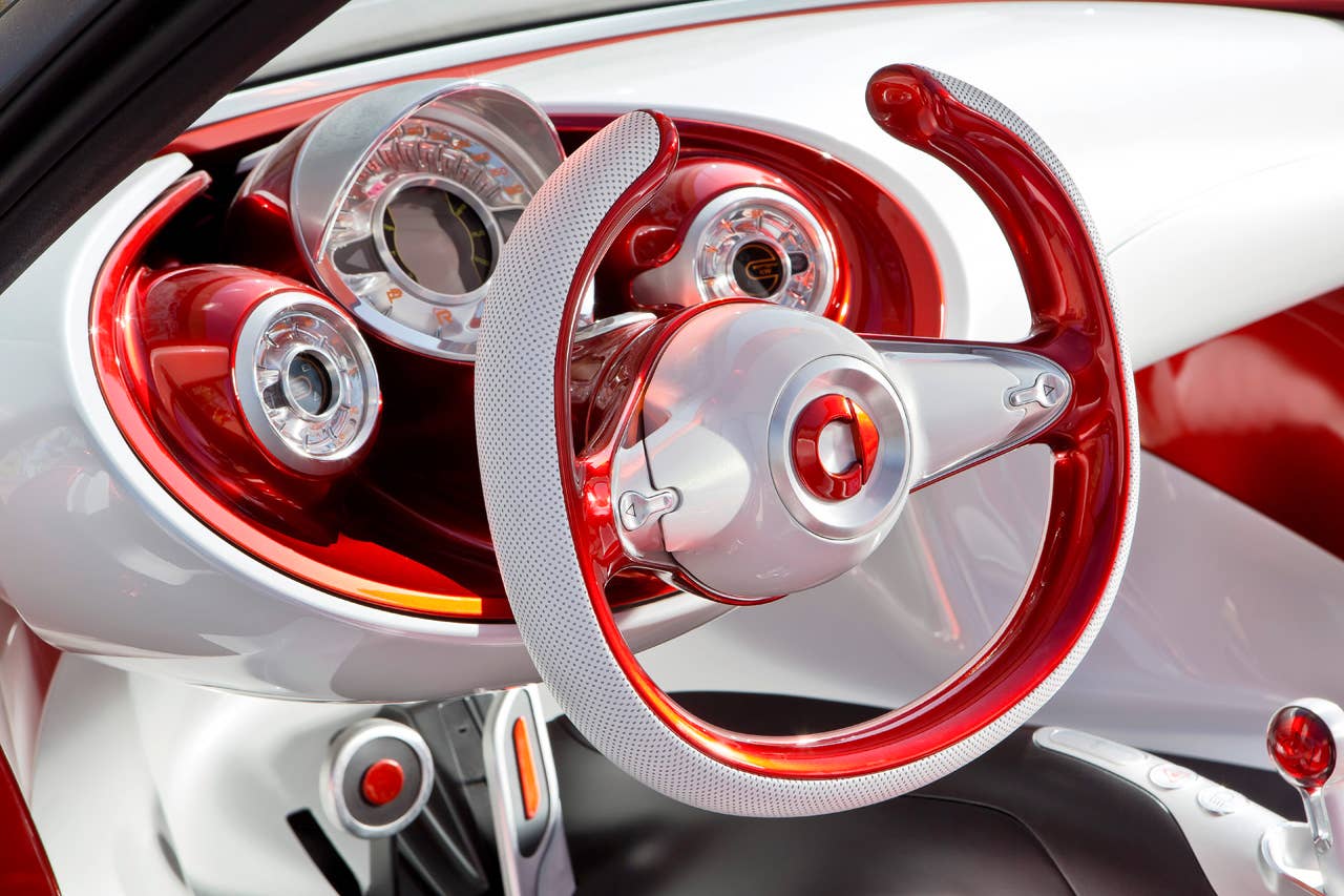 2012 Smart ForStars Concept steering wheel