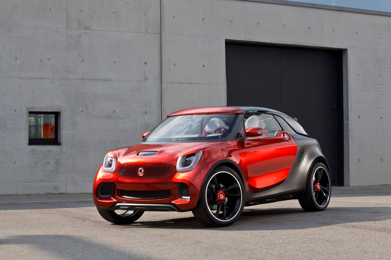 2012 Smart ForStars Concept front 3/4