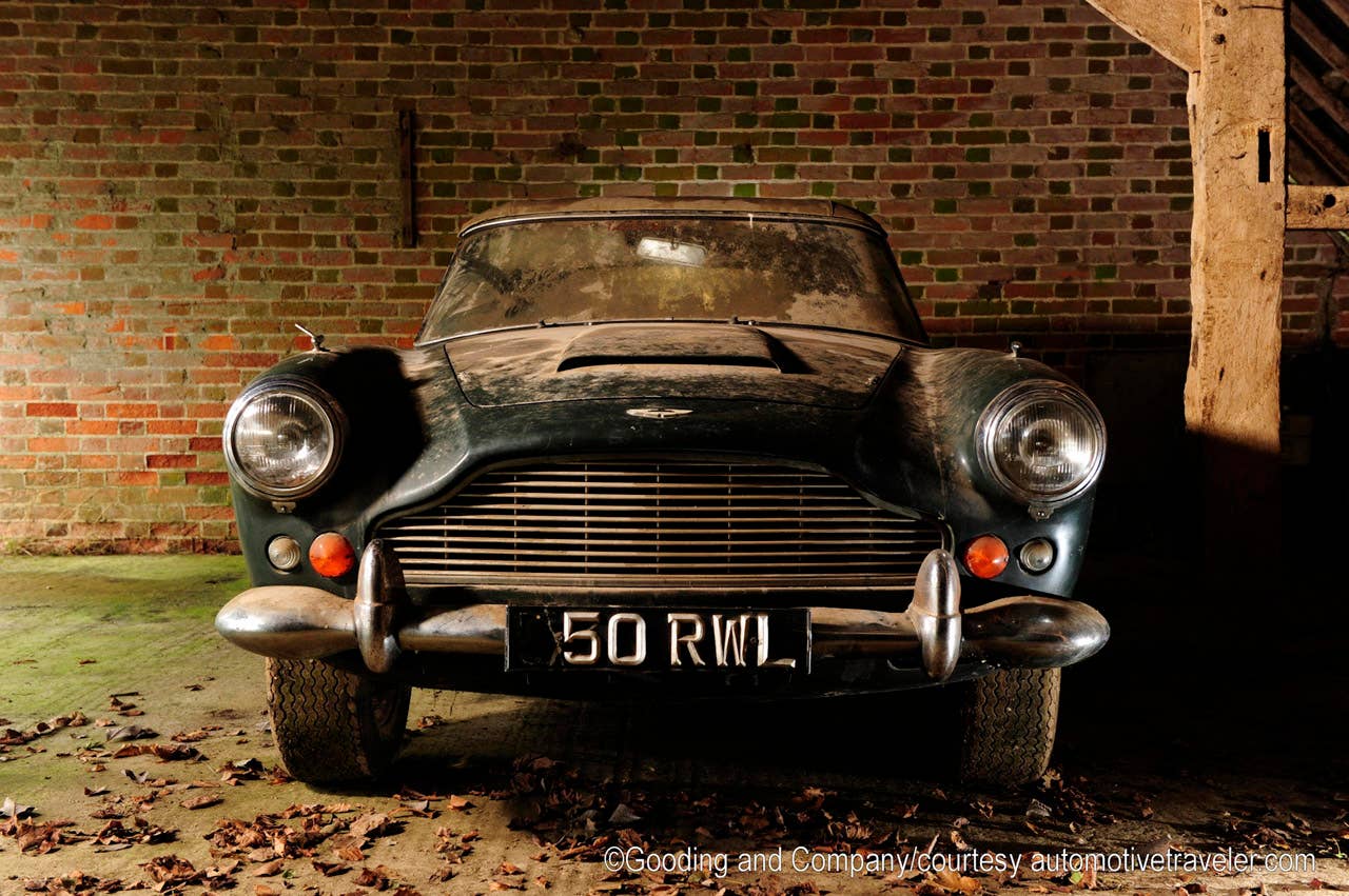 Aston Martin DB4 Convertible Barn Find