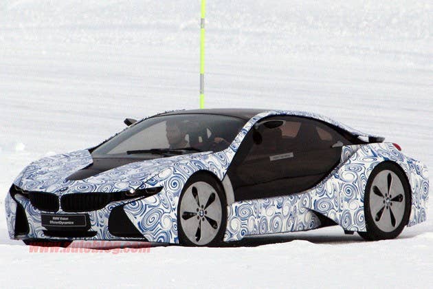 BMW i8 Spy Shots