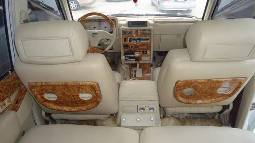 Rolls-Royce Nissan Patrol interior