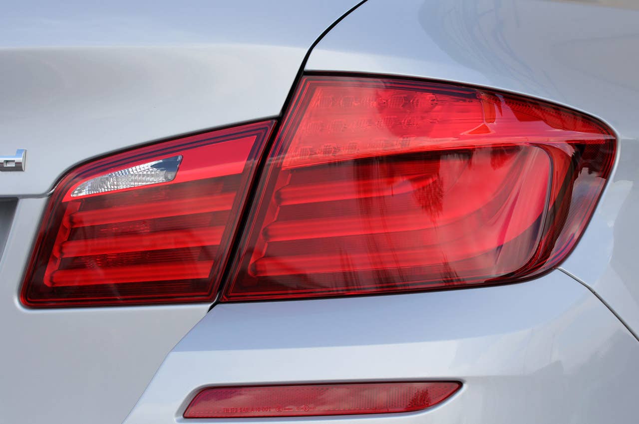 2012 BMW M550d xDrive taillight