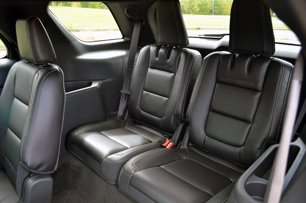 2013 Ford Explorer Sport third row seats