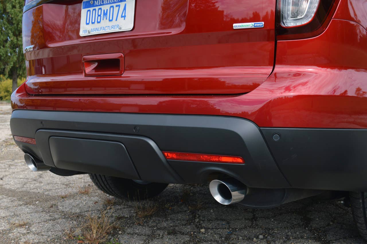 2013 Ford Explorer Sport exhaust