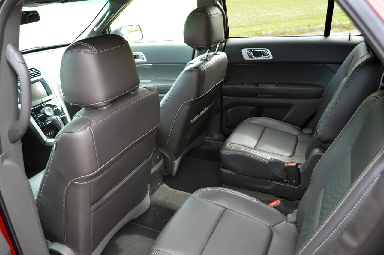 2013 Ford Explorer Sport second row seats