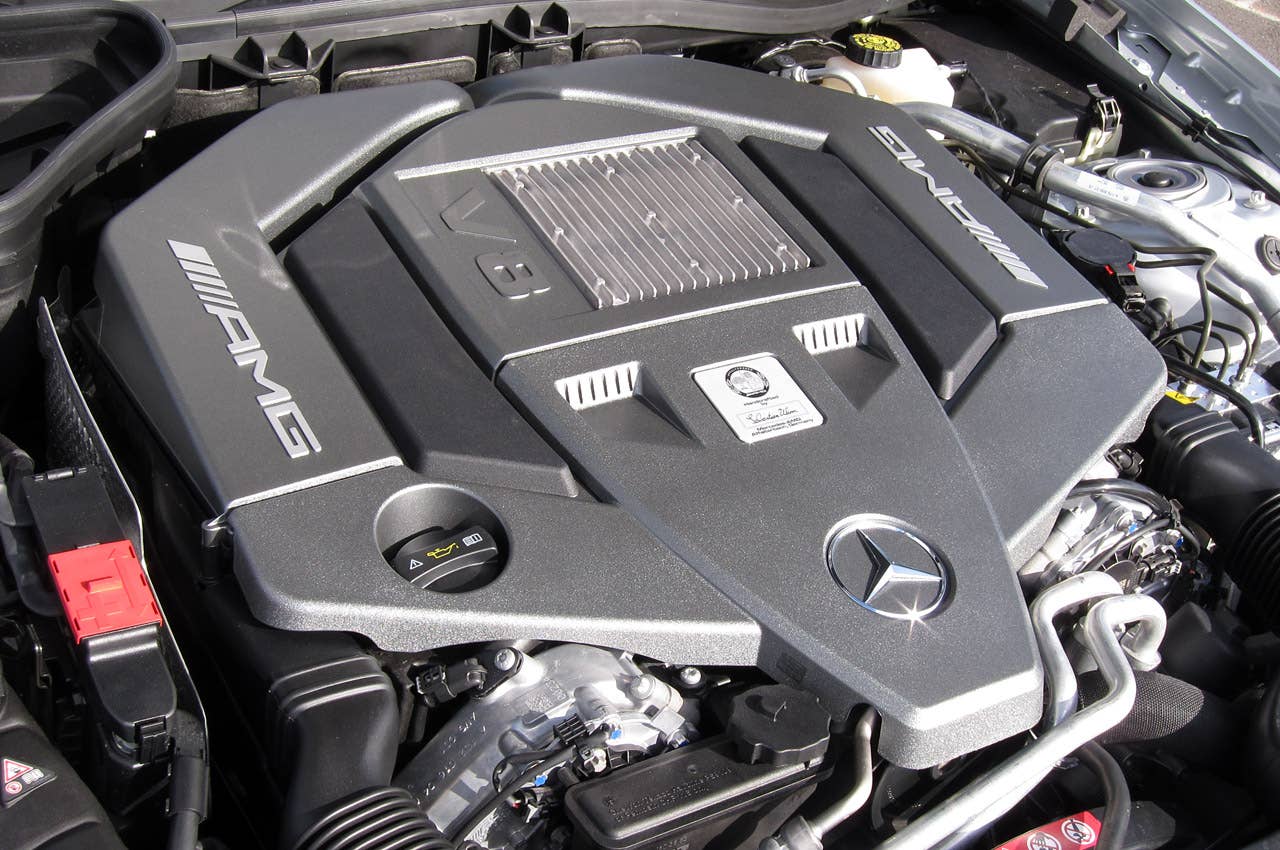2012 Mercedes-Benz SLK55 AMG engine
