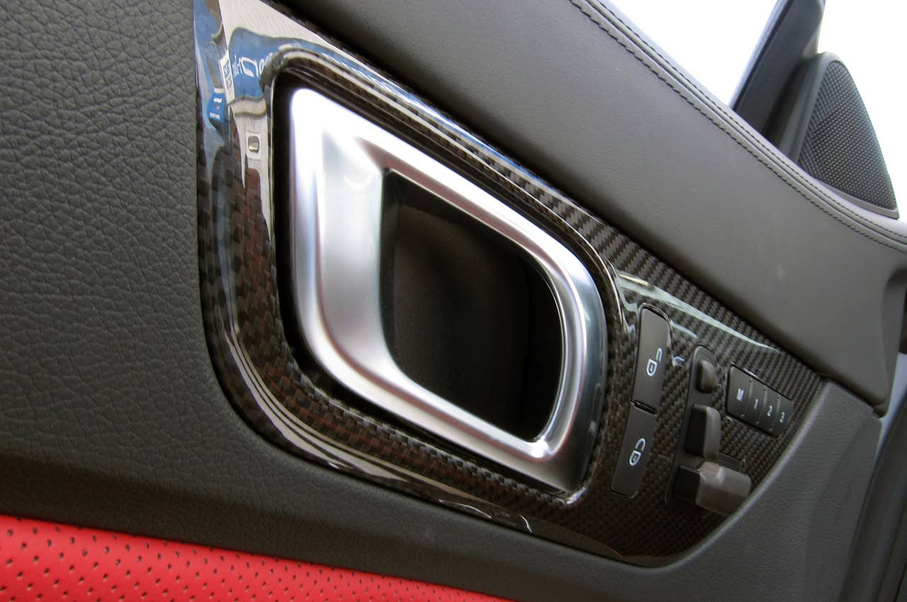 2012 Mercedes-Benz SLK55 AMG door handle