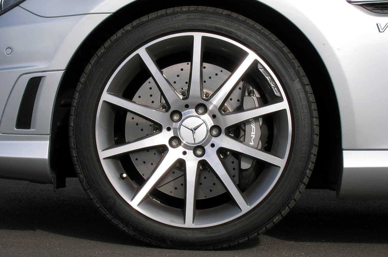 2012 Mercedes-Benz SLK55 AMG wheel
